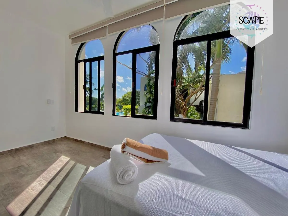 Villa Sunset With Splendor Lagoon View 칸쿤 멕시코