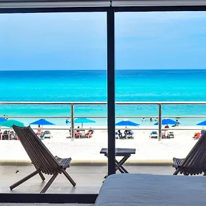 Marlin 108, A Pie De Playa, Albercas, Jacuzi, Ubicacion Inmejorable Cancun