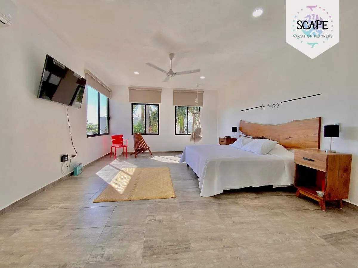 Villa Sunset With Splendor Lagoon View Cancun